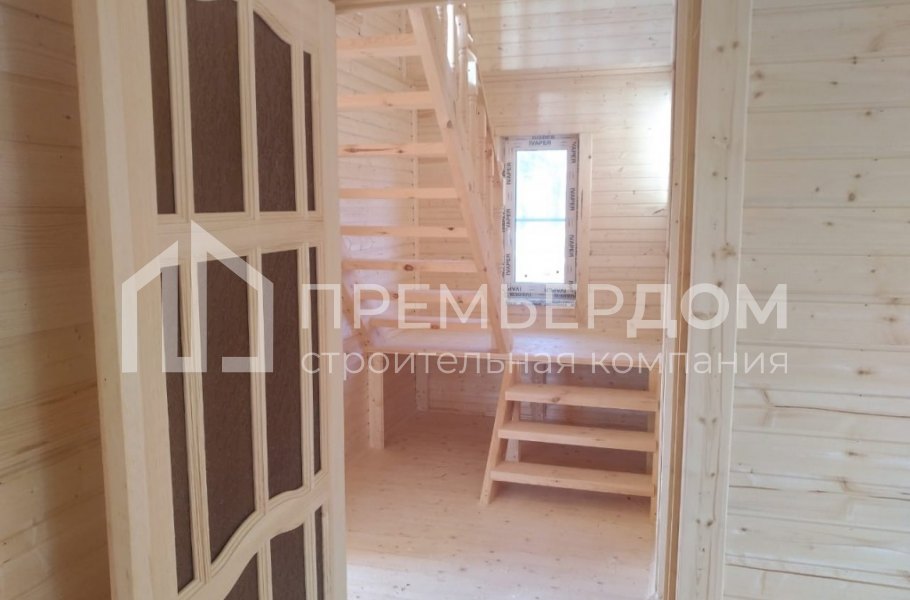 Фото со стройплощадок - Каркасный дом 8х8 м.