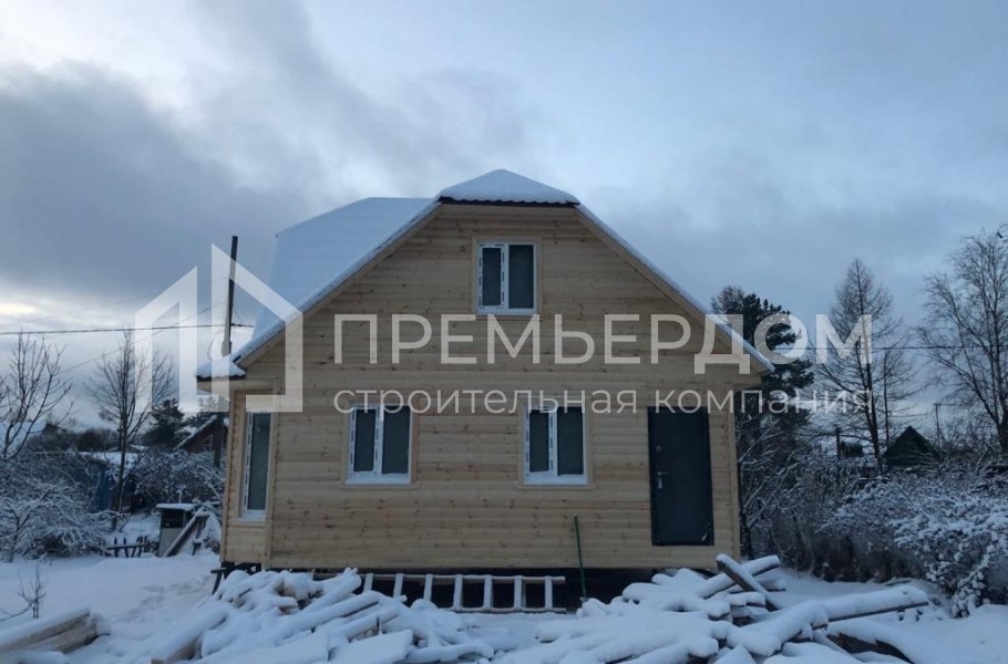 Фото со стройплощадок - Дом по проекту К-12