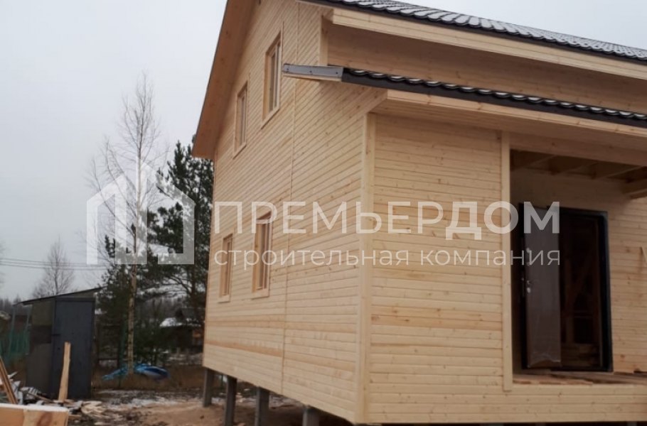 Фото со стройплощадок - Дом по проекту К-60