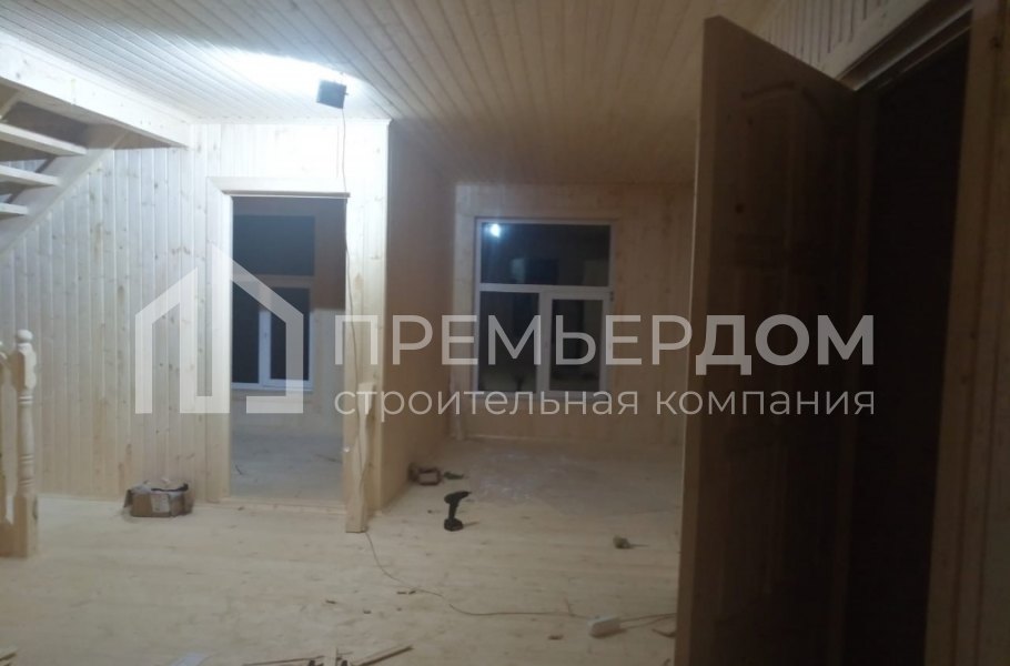 Фото со стройплощадок - Каркасный дом 8х8.5 м