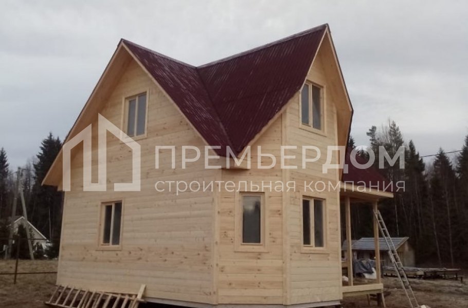 Фото со стройплощадок - Дом по проекту К-37