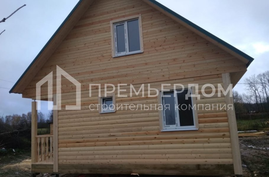 Фото со стройплощадок - Дом по проекту Д-111