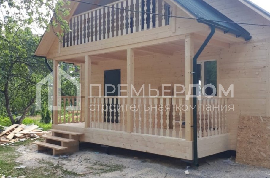 Фото со стройплощадок - Дом по проекту К-101