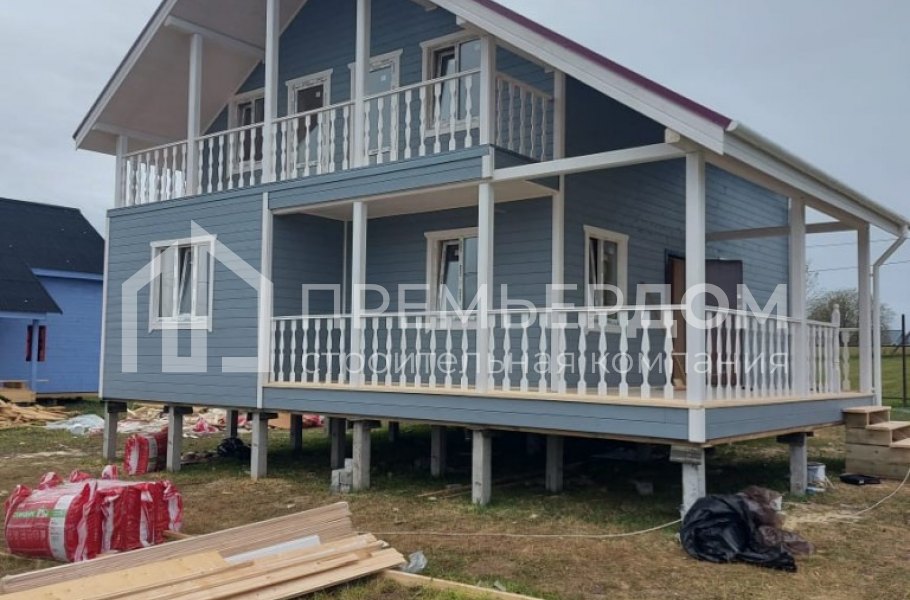 Фото со стройплощадок - Дом по проекту К-29