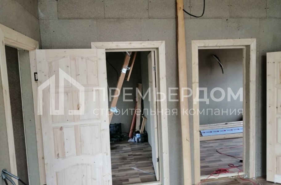 Фото со стройплощадок - Дом по проекту К-25