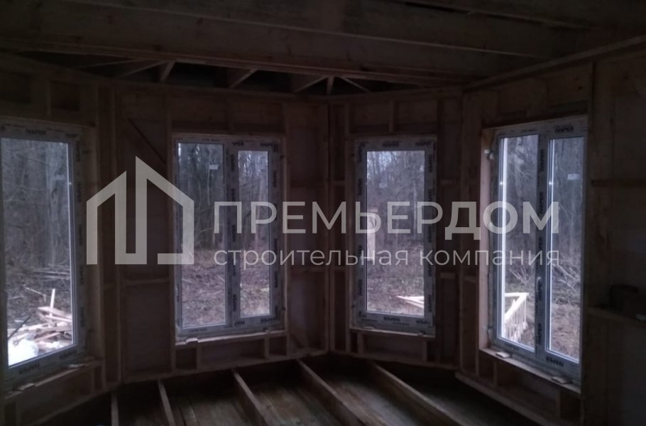 Фото со стройплощадок - Дом по проекту К-126