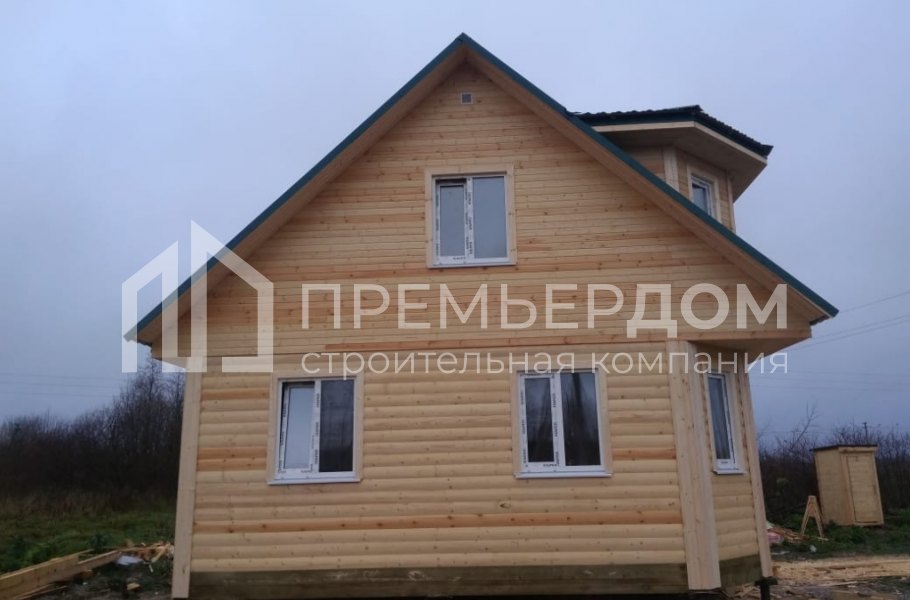 Фото со стройплощадок - Дом по проекту Д-111