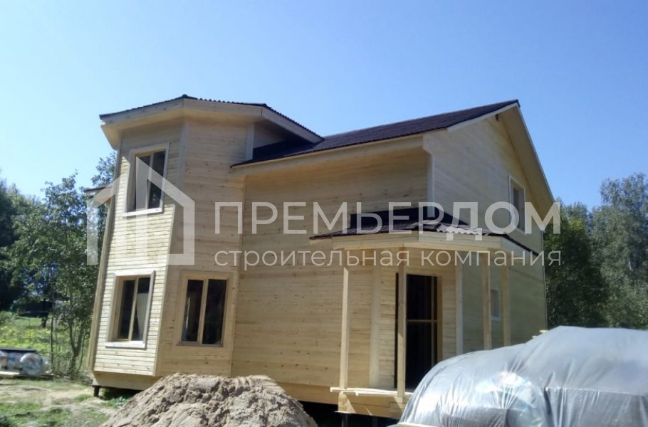 Фото со стройплощадок - Дом по проекту К-68