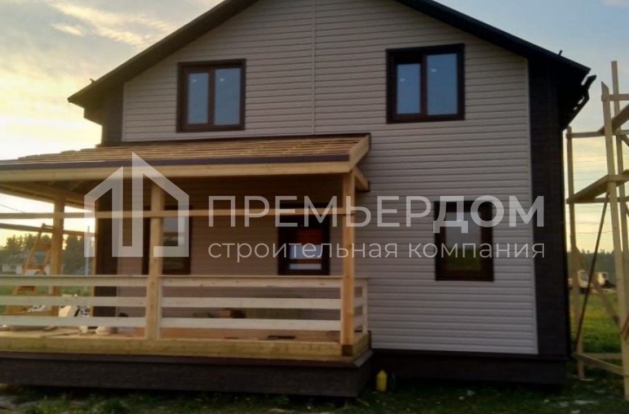 Фото со стройплощадок - Дом по проекту К-24