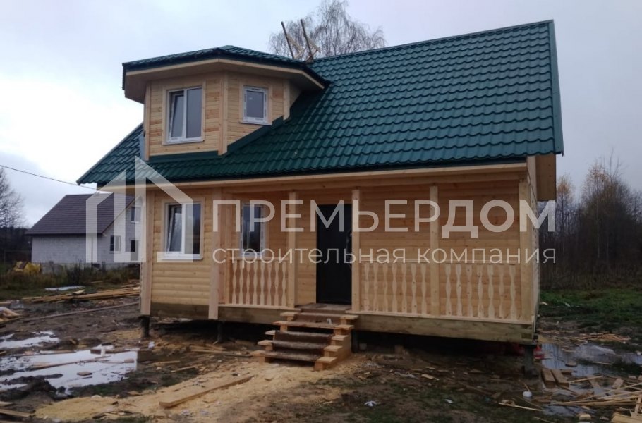 Фото со стройплощадок - Дом по проекту Д-111