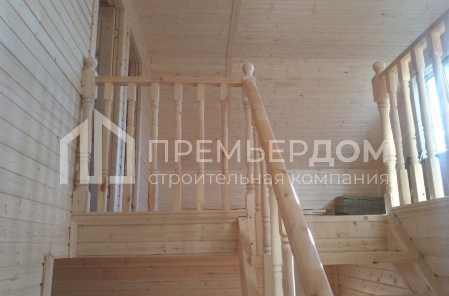 Фото со стройплощадок - Каркасный дом 8х8 м.