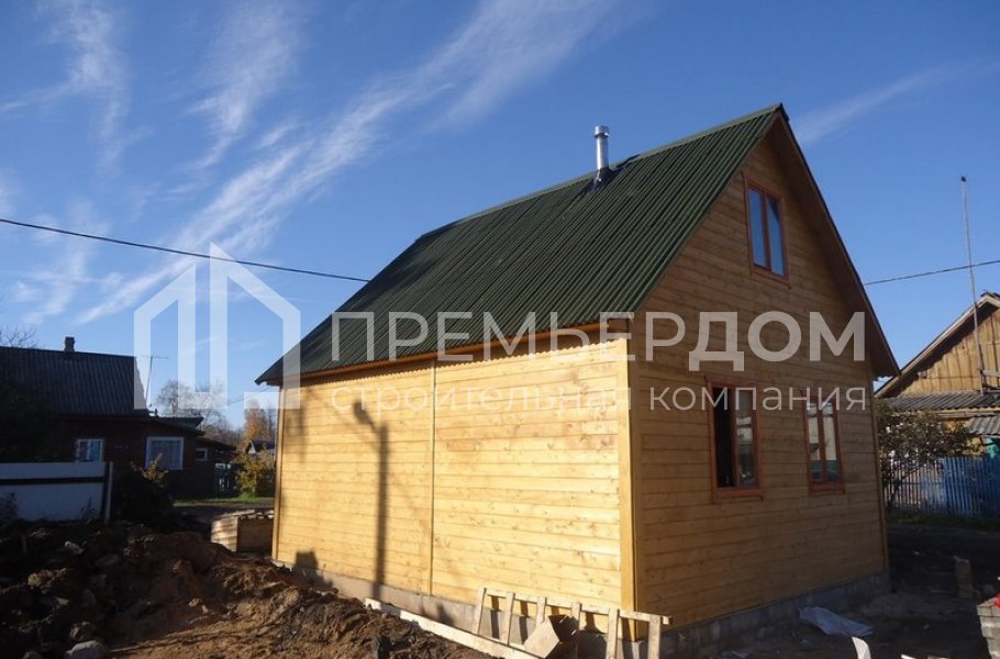 Фото со стройплощадок - Дом по проекту К-40