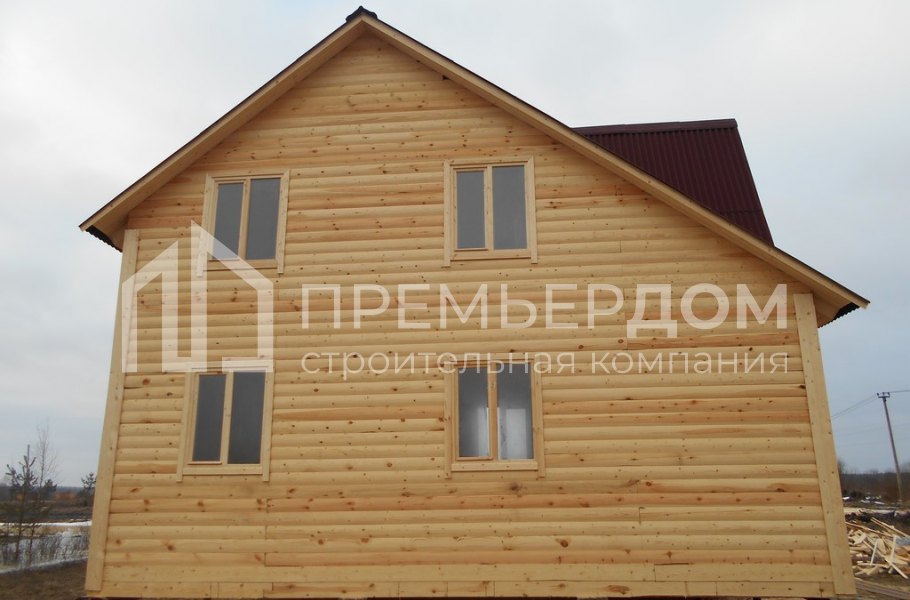 Фото со стройплощадок - Дом Д-31 и баня Б-2