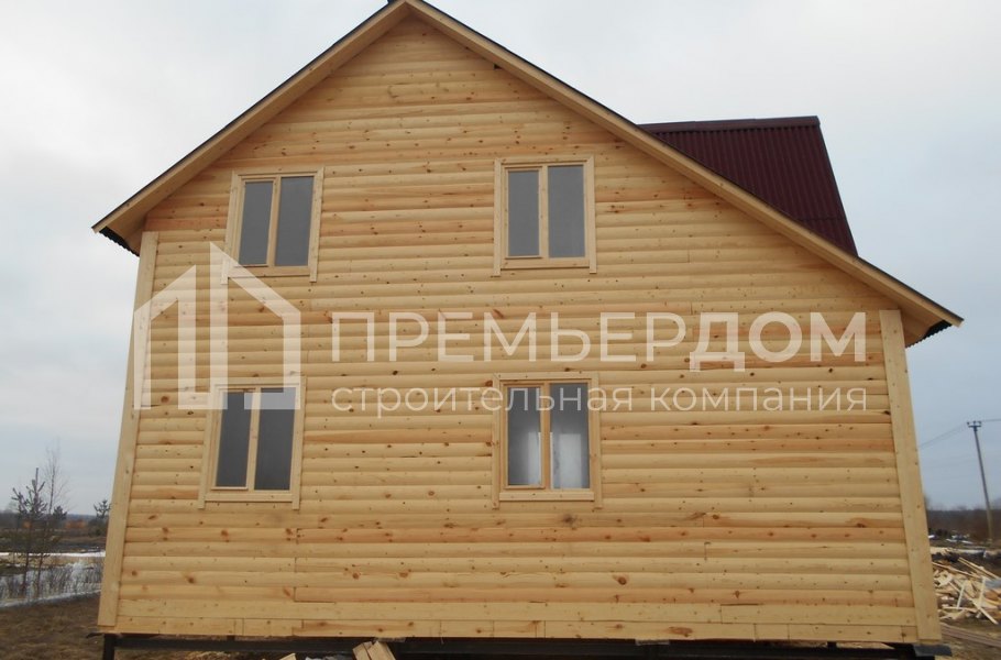 Фото со стройплощадок - Дом Д-31 и баня Б-2