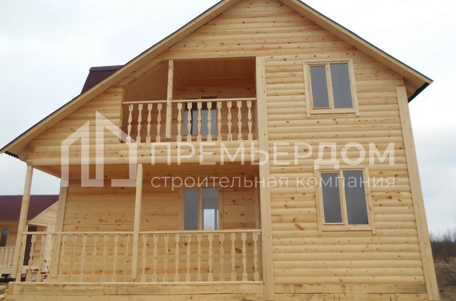 Фото со стройплощадок - Дом Д-31 и баня Б-2