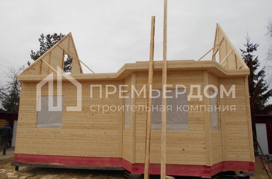 Фото со стройплощадок - Дом по проекту К-12