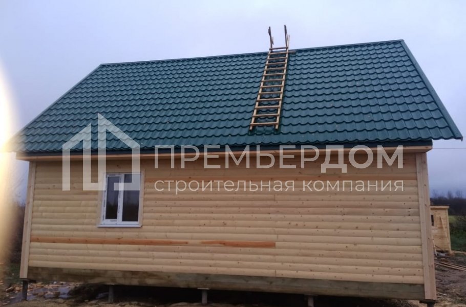 Фото со стройплощадок - Дом по проекту Д-111