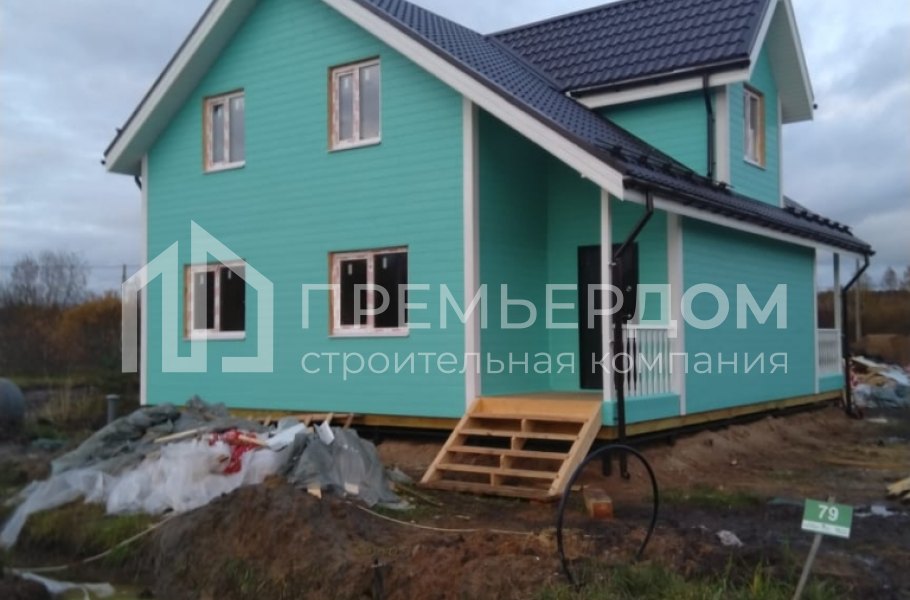 Фото со стройплощадок - Дом по проекту К-51 и баня