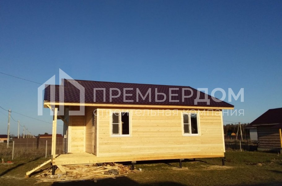 Фото со стройплощадок - Дом по проекту К-69