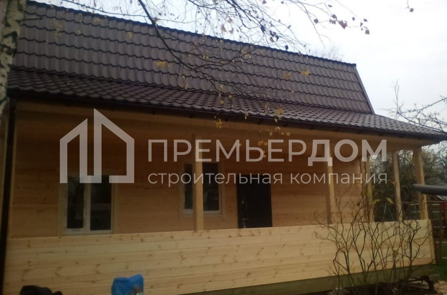 Фото со стройплощадок - Каркасный дом 8х9 м