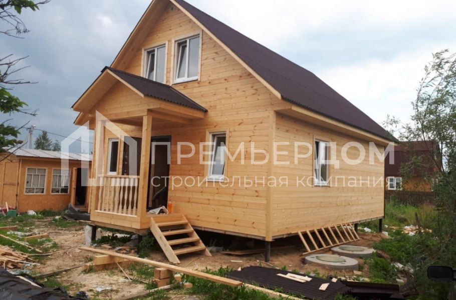 Фото со стройплощадок - Дом по проекту К-73