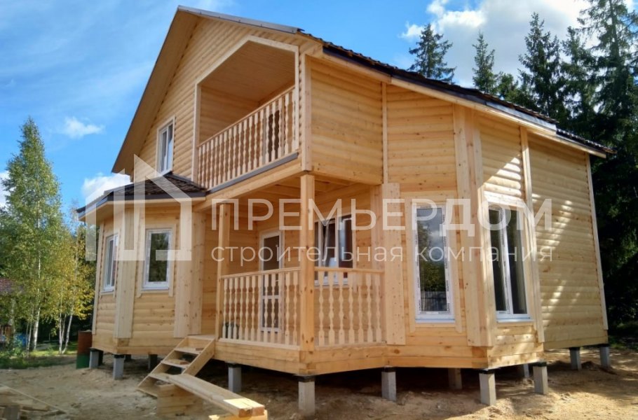 Фото со стройплощадок - Дом по проекту Д-126