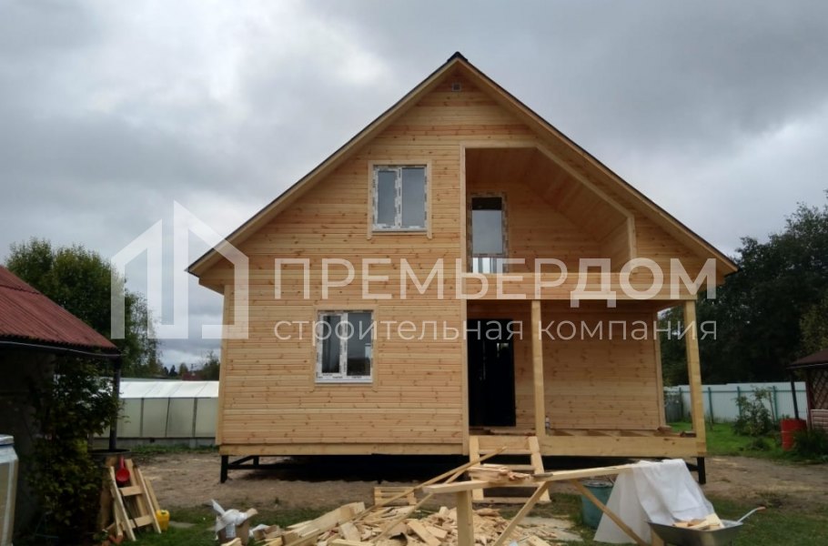 Фото со стройплощадок - Дом по проекту К-62