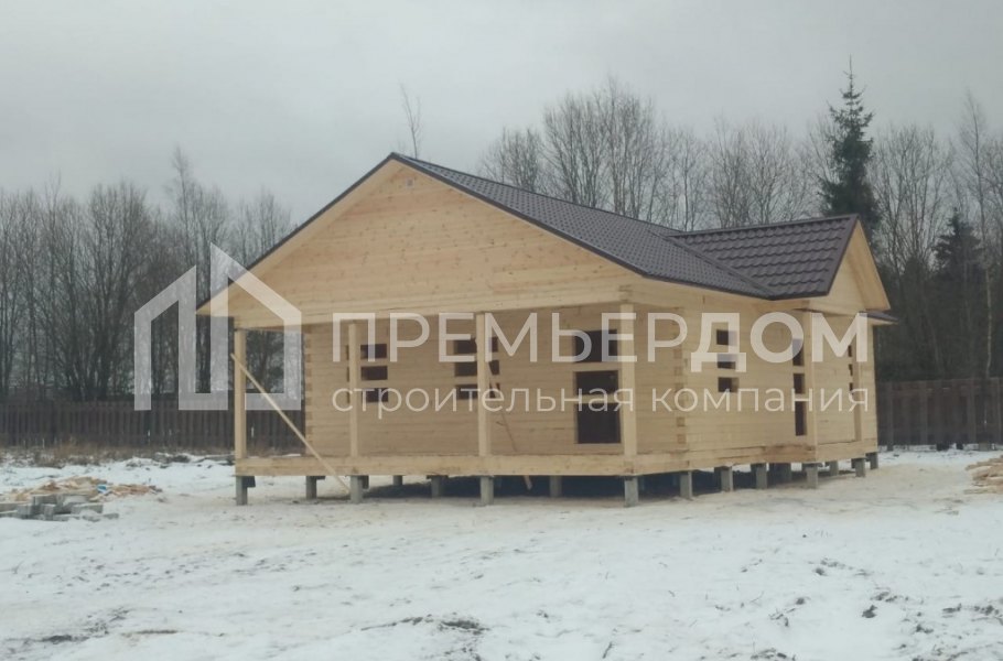 Фото со стройплощадок - Дом по проекту Д-121