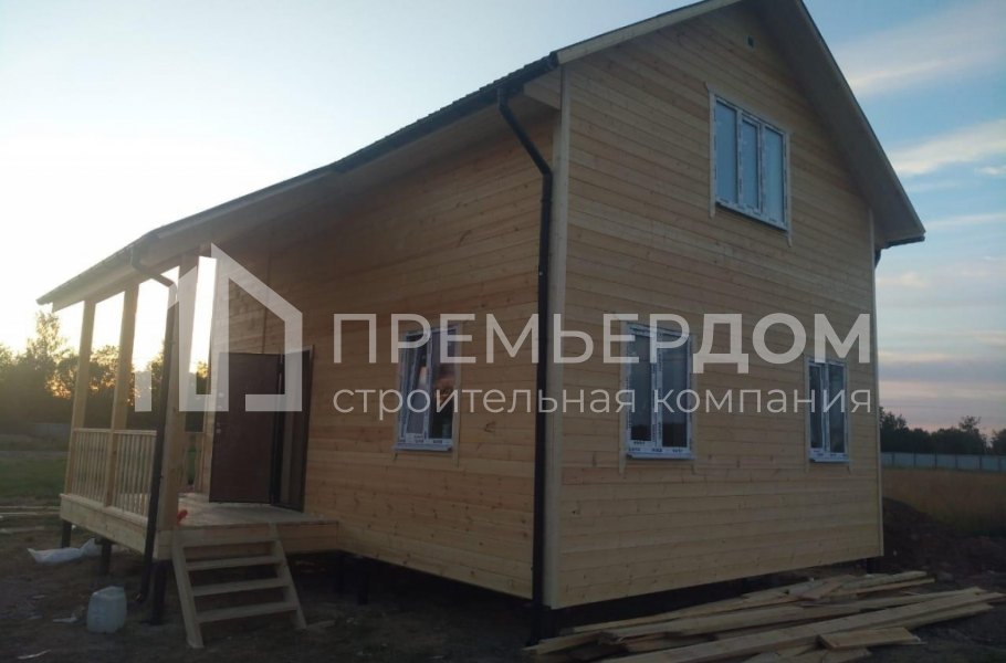 Фото со стройплощадок - Дом по проекту К-71