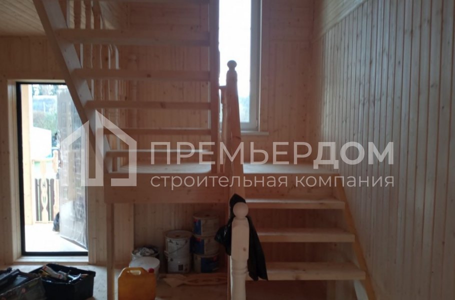 Фото со стройплощадок - Дом по проекту К-100