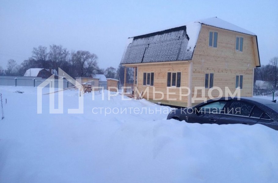 Фото со стройплощадок - Дом по проекту Д-36