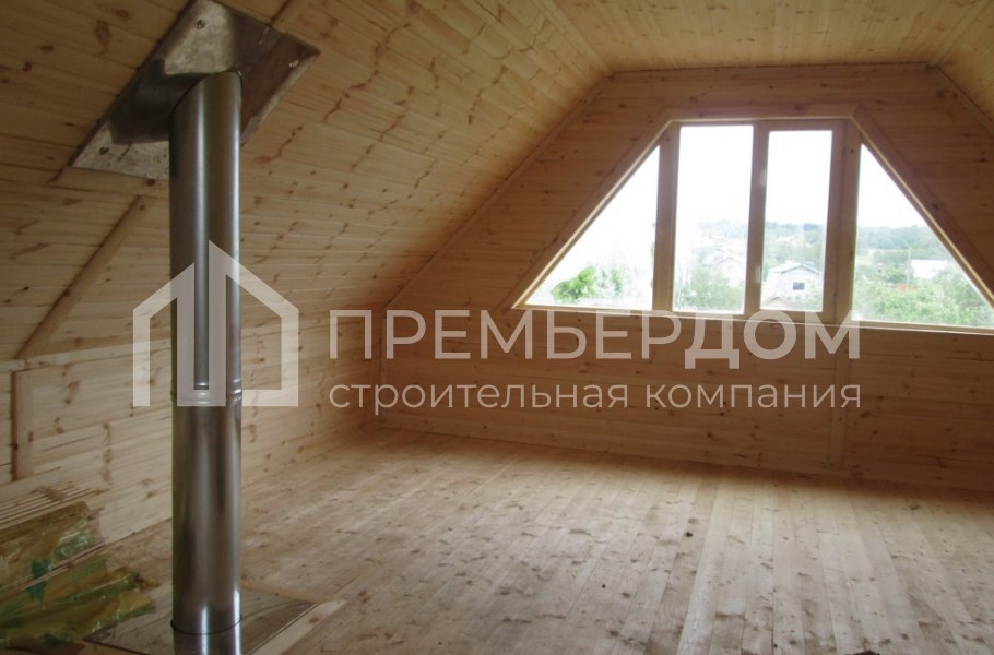 Фото со стройплощадок - Баня по проекту Б-11