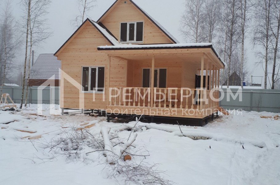 Фото со стройплощадок - Дом по проекту К-50