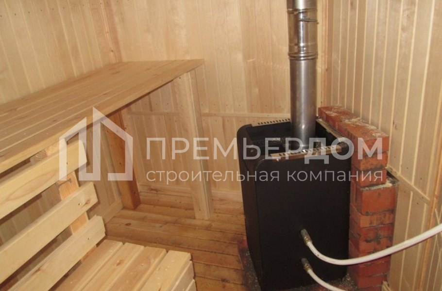 Фото со стройплощадок - Баня по проекту Б-9