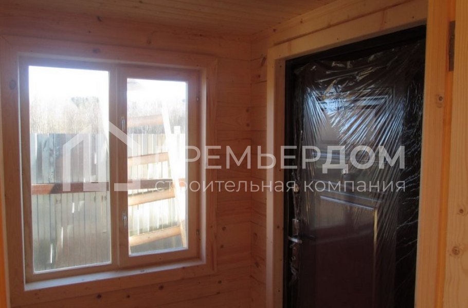 Фото со стройплощадок - Баня по проекту Б-9