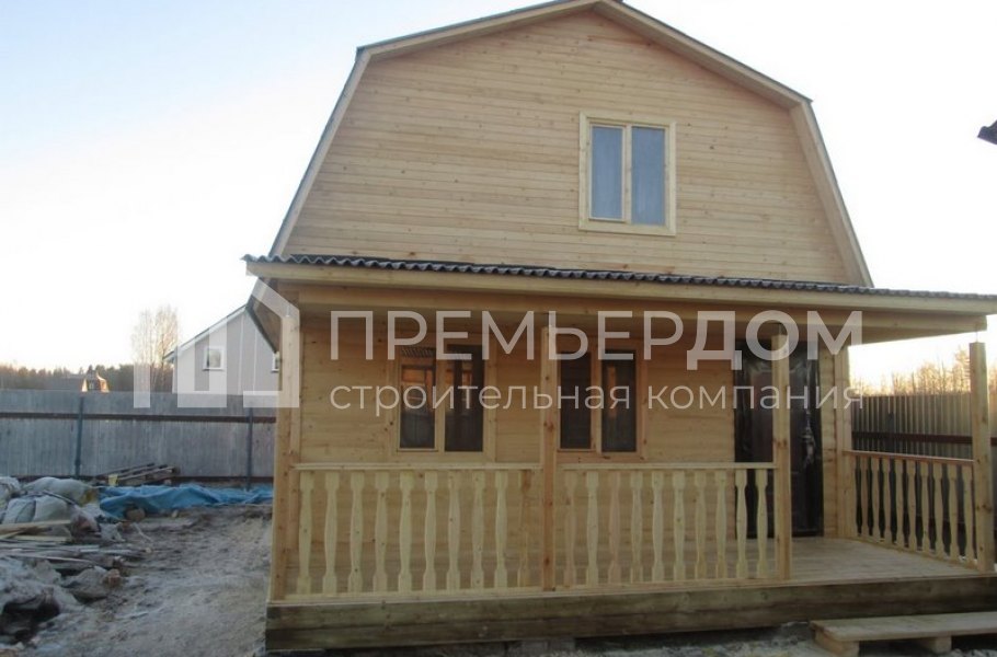 Фото со стройплощадок - Баня по проекту Б-9