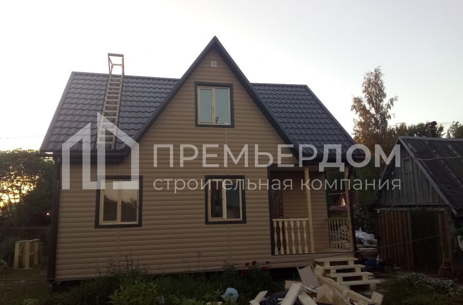 Фото со стройплощадок - Дом по проекту К-3