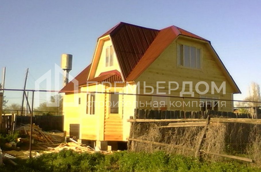 Фото со стройплощадок - Дом по проекту Д-12