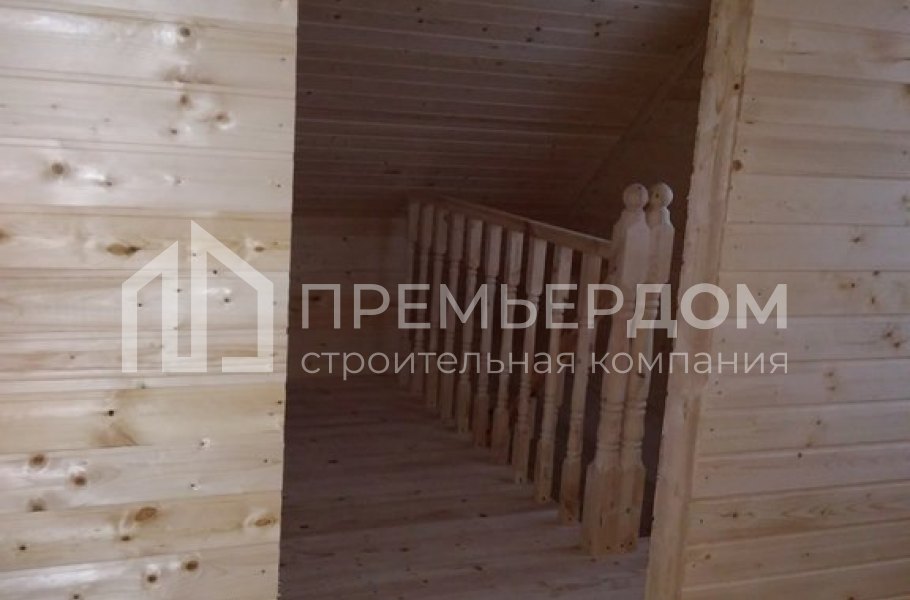 Фото со стройплощадок - Баня из бруса 6х8 м.