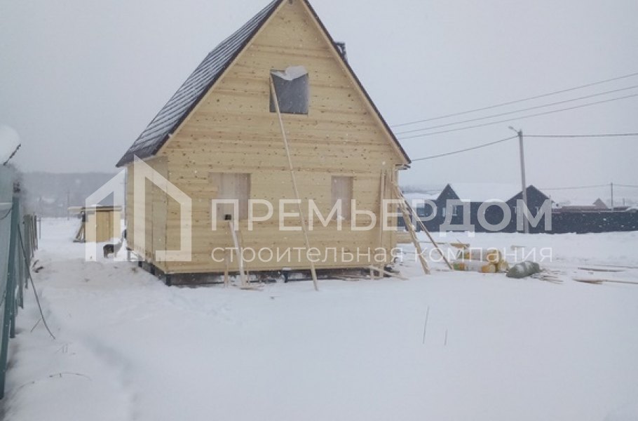 Фото со стройплощадок - Дом по проекту К-108