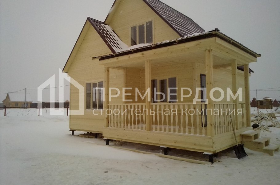 Фото со стройплощадок - Дом по проекту К-50