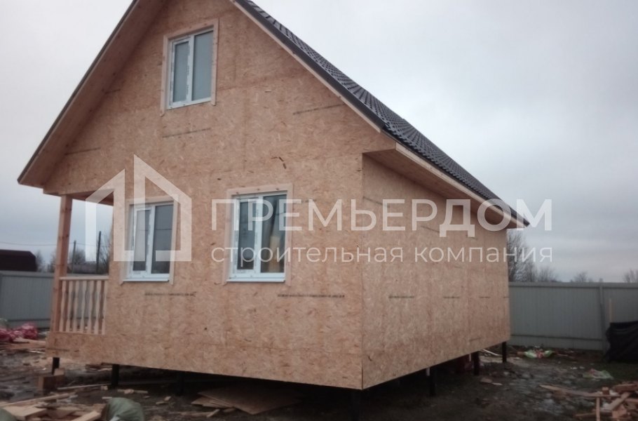 Фото со стройплощадок - Дом по проекту К-72