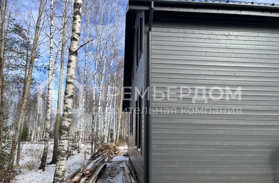 Фото со стройплощадок - Каркасный дом 9,5х10,5 м.