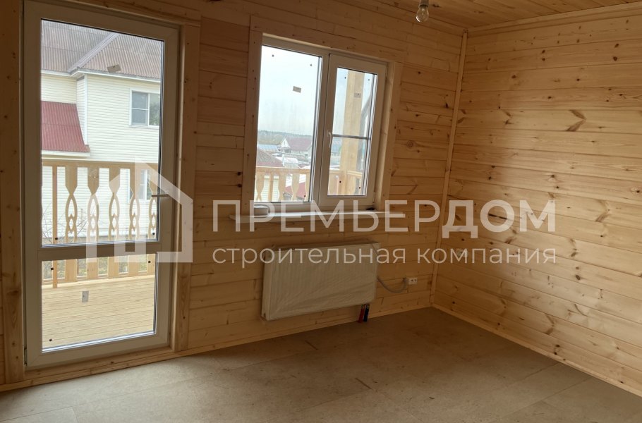 Фото со стройплощадок - Каркасный дом 10,5х11 м.