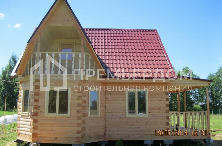 Фото со стройплощадок - Дом по проекту Д-22