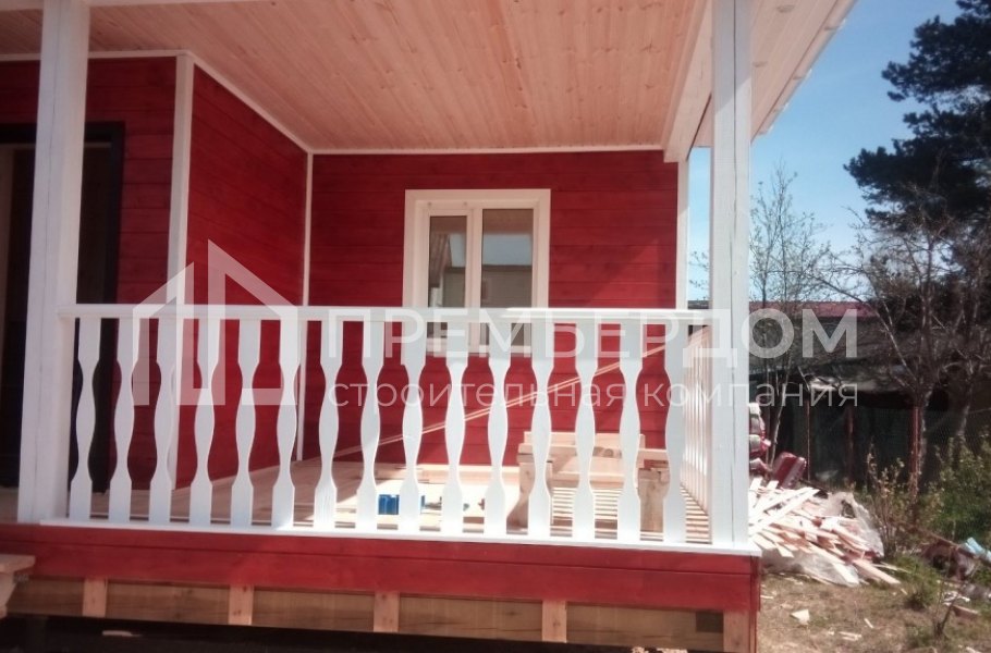 Фото со стройплощадок - Дом по проекту К-6