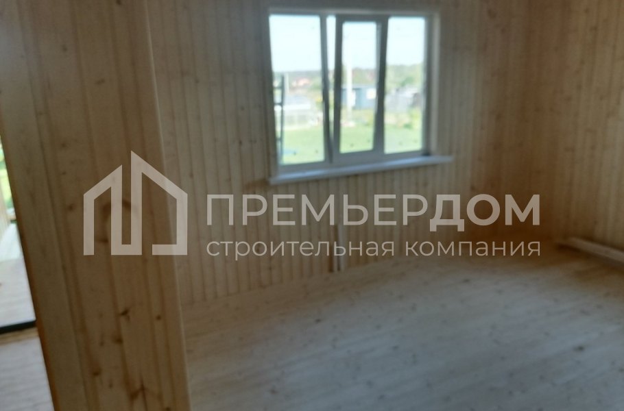 Фото со стройплощадок - Каркасный дом 8х11 м.
