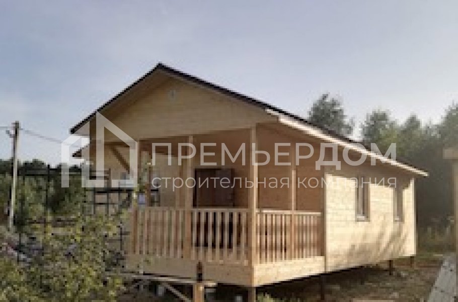 Фото со стройплощадок - Каркасный дом 8х11 м.