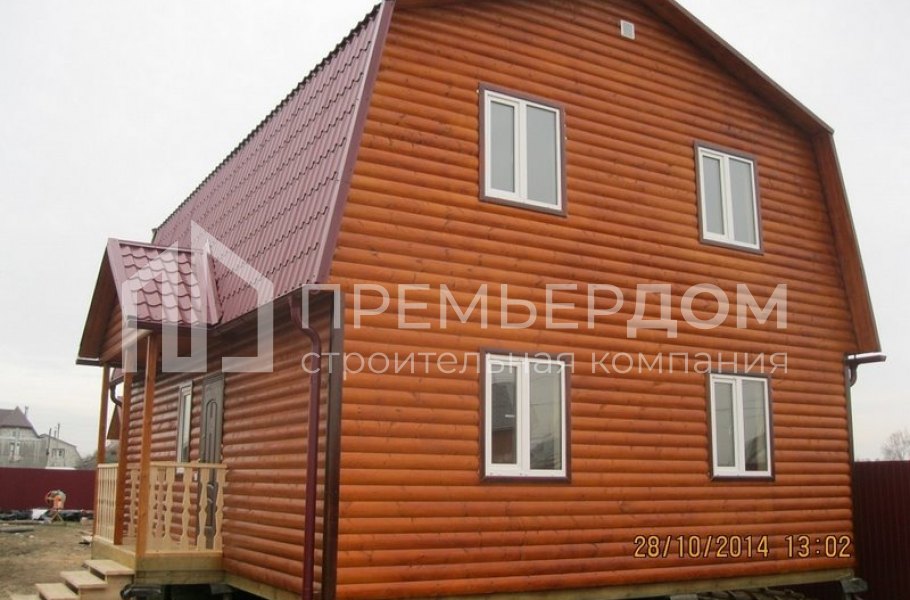 Фото со стройплощадок - Дом по проекту Д-39