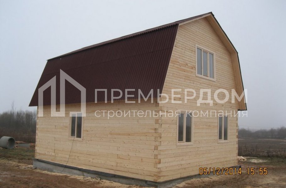 Фото со стройплощадок - Дом по проекту Д-15